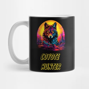 coyote hunting Mug